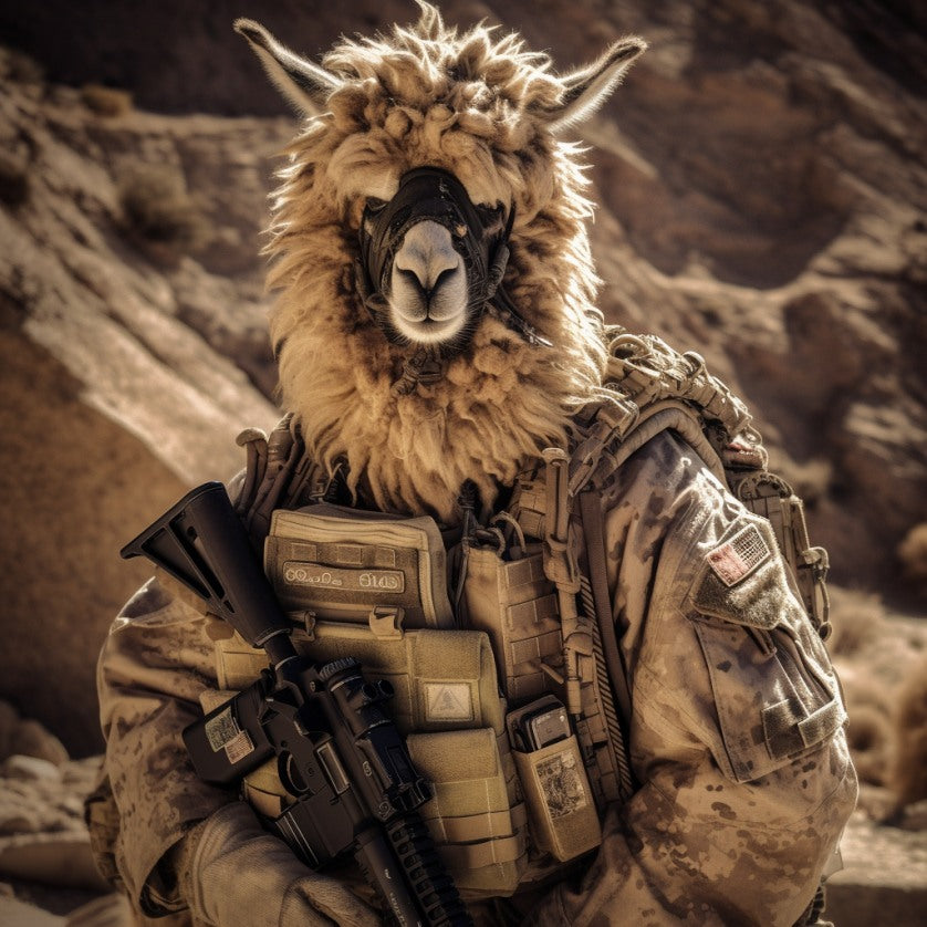 Tactical Llama Collection - Beast Llama - Clothing & More