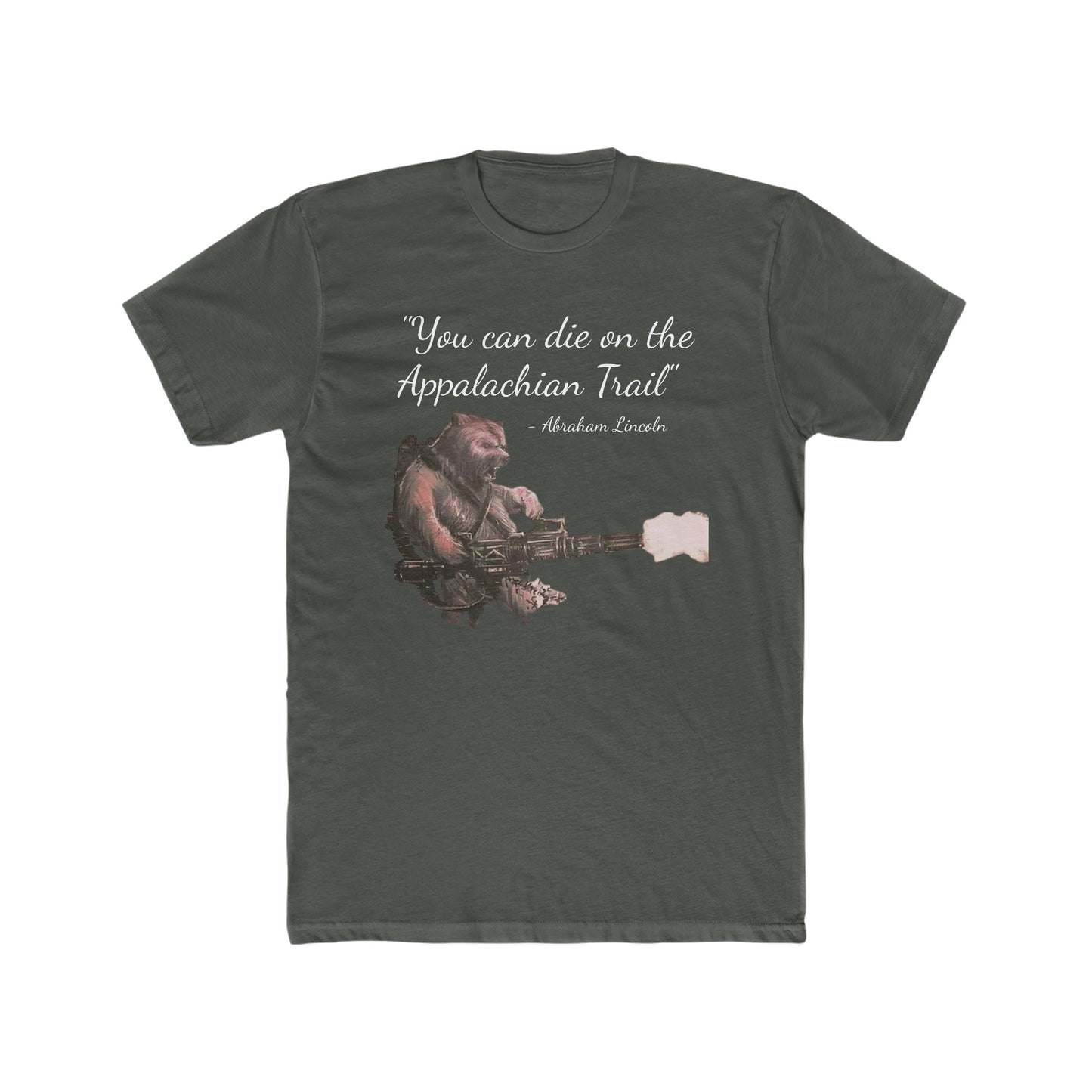 Grizzly Gunner Appalachian Trail T-Shirt - Beast Llama Clothing - Be the Beast