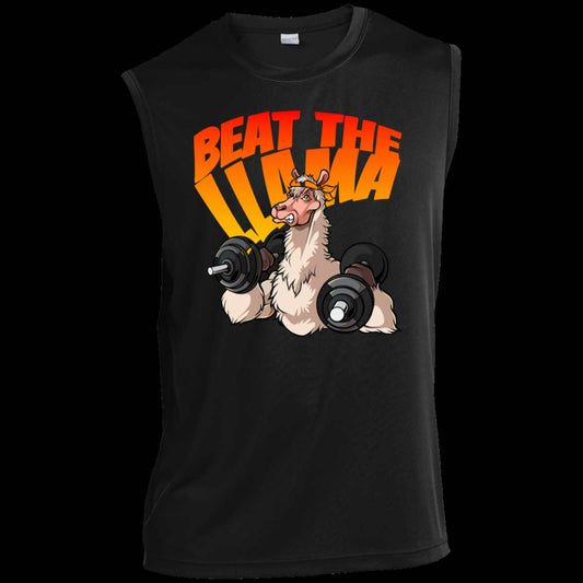 Muscle Llama - Sleeveless Performance Tee - Beast Llama Clothing - Be the Beast